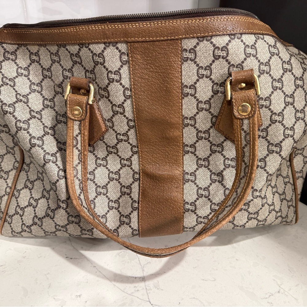 Gucci GG Plus Vintage Boston Travel Tote - Picture 3 of 12